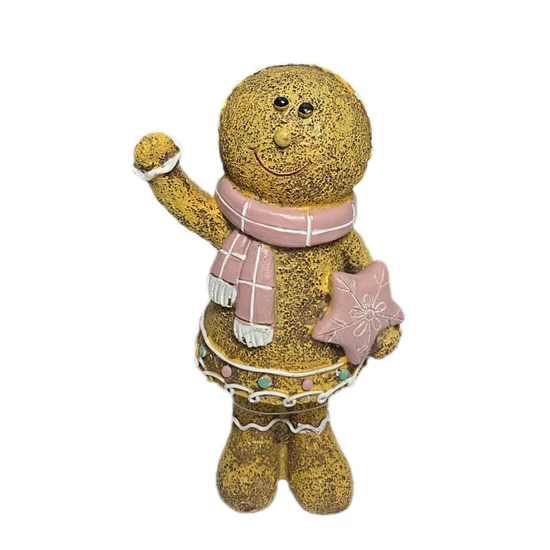 Mézeskalács figura csillagal