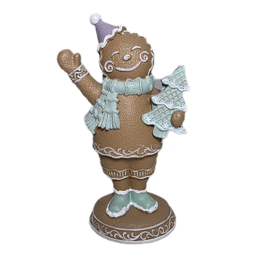 Mézeskalács figura fenyővel