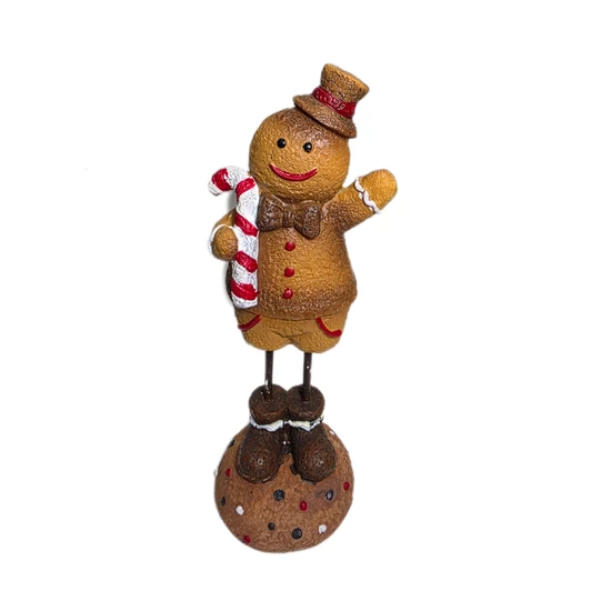 Mézeskalács figura cukorpálcával
