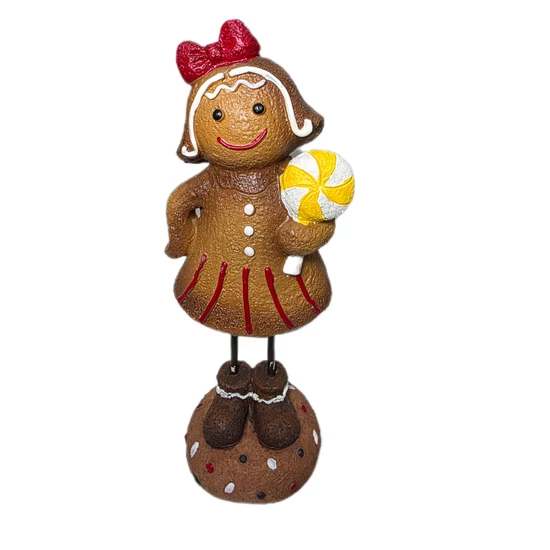 Mézeskalács figura nyalókával