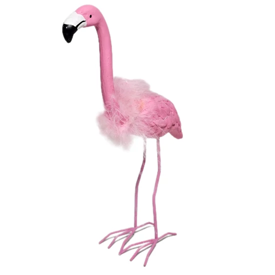 Flamingó tollal