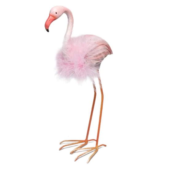 Flamingó tollal